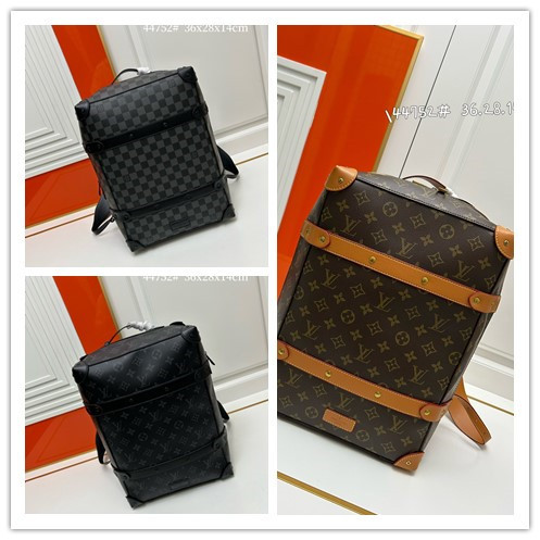 Louis Vuitton Classic Retro Vintage Flower Box Bag Backpack Size: 36x28x14 CM