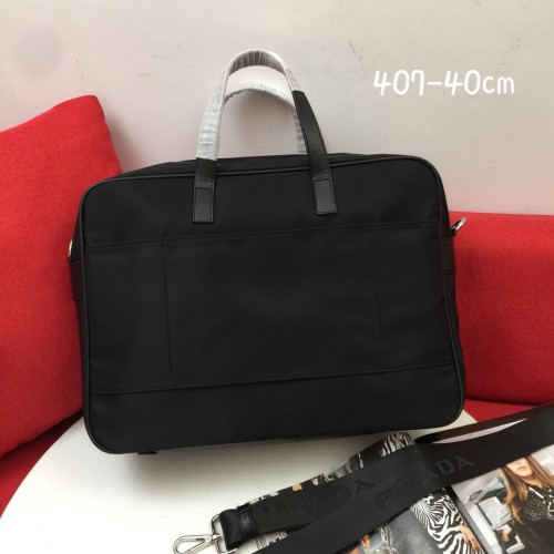 Prada New Men's Classic Business Handcase Crossbody Bag Size: 40x30x12CM