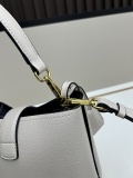 Prada Fashion Elegant Sheepskin Lock Crossbody Bag Handbag Size: 19x18x12 CM