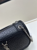 Yves Saint Laurent Mini Elephant Pattern Chain Crossbody Bag Size: 18 × 12.5 × 5 CM