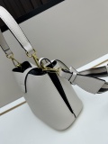 Prada Fashion Elegant Sheepskin Lock Crossbody Bag Handbag Size: 19x18x12 CM