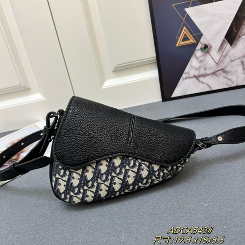Dior New Classic Versatile Flip Saddle Bag Size: 19.5x15x5.5 CM