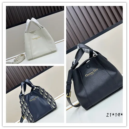 Dior Classic Signature Basket Bucket Bag Size: 21x19x11CM