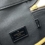 Louis Vuitton Classic Vintage Logo Makeup Case Chain Crossbody Bag Size: 19x11.5x6.5 CM
