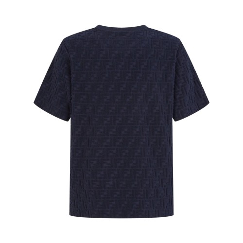 Fendi Classic Double FF Jacquard Casual Short Sleeve
