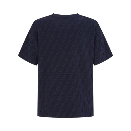 Fendi Classic Double FF Jacquard Casual Short Sleeve