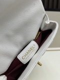 Chanel Classic Coco Handle Double C Chain Crossbody Bag Handbag Size: 22x15x8 CM