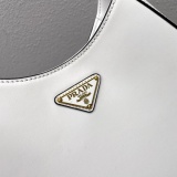 Prada New Classic Leather Underarm Bag Handbag Size: 27x19x5 CM