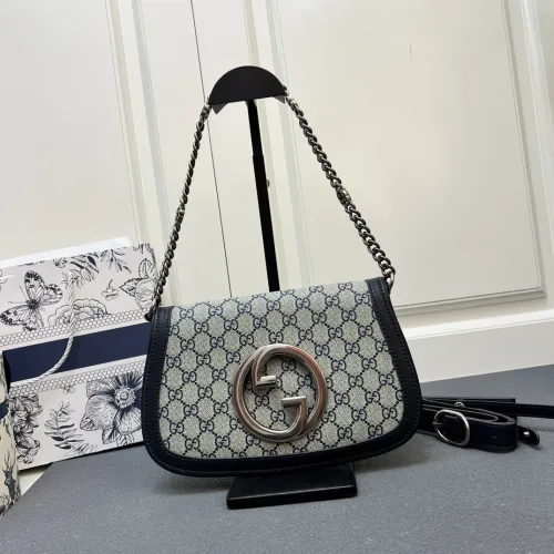 Gucci Retro Double G Flip Postman Bag Chain Bag Shoulder Bag Size: 28x16x4 CM