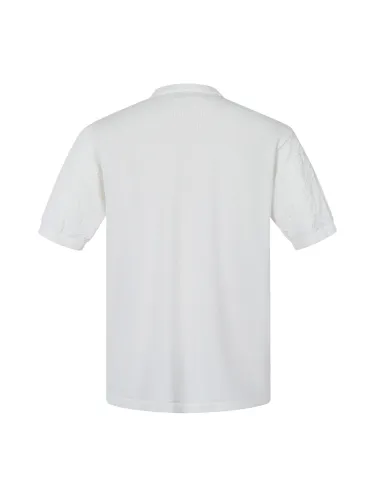 Louis Vuitton Classic Logo Jacquard Round Neck Short Sleeve T-shirt