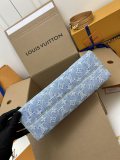 Louis Vuitton New Fashion Denim Cowboy Square Bag Handbag Size: 28x19x11.5 CM