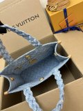 Louis Vuitton New Fashion Denim Cowboy Square Bag Handbag Size: 28x19x11.5 CM