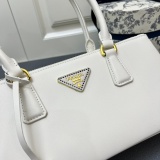 Prada New Classic Leather Killer Bag Handbag Size: 28x14x10.5 CM
