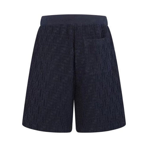 Fendi Classic Double FF Jacquard Casual Shorts