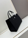 Versace New Embossed 3D Logo Denim Handbag Tote Bag Size: 40x16x29 CM