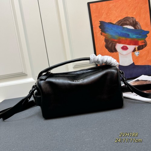 Prada Fashion Boston Handbag Crossbody Bag Size: 24x111x11 CM