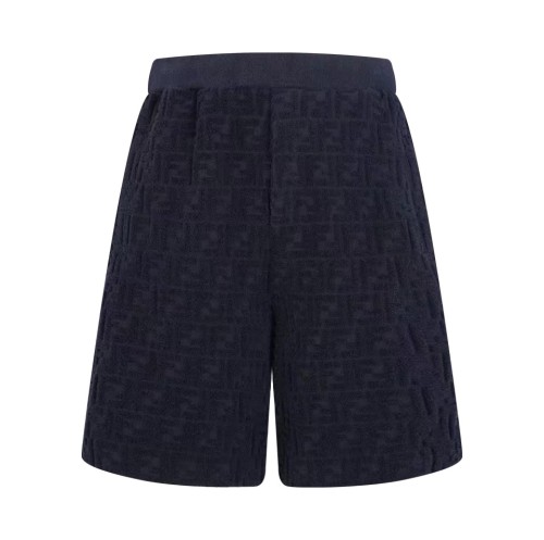 Fendi Classic Double FF Jacquard Casual Shorts