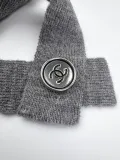 Chanel Personalized Double C-Button Cashmere Loose Knitted Cardigan