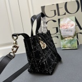 Dior Fashion Vertical Handheld Indigenous Bag Crossbody Bag Size: 16x18x12 CM