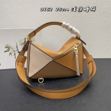 Loewe Puzzle Series Classic Puzzle Leather Handbag Crossbody Bag Size: 24 CM