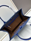 Versace New Embossed 3D Logo Denim Handbag Tote Bag Size: 40x16x29 CM