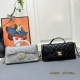 Chanel Classic Double C Retro Flip Sheepskin Handbag Crossbody Bag Size: 24x12 CM