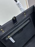 Versace New Embossed 3D Logo Denim Handbag Tote Bag Size: 40x16x29 CM