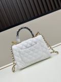 Chanel Classic Coco Handle Double C Chain Crossbody Bag Handbag Size: 22x15x8 CM