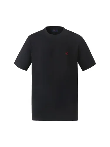 Louis Vuitton Classic Embroidered Logo Short Sleeve Couple Casual T-shirt