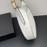 Prada New Classic Leather Underarm Bag Handbag Size: 27x19x5 CM