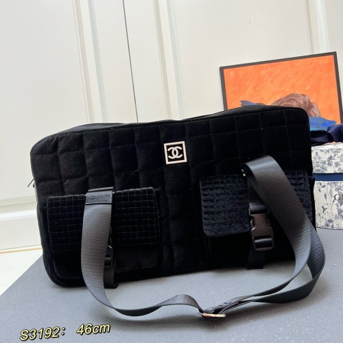 Chanel New Fashion Ski Collection Waterproof Shoulder Bag Size: 46 CM
