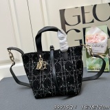 Dior Fashion Vertical Handheld Indigenous Bag Crossbody Bag Size: 16x18x12 CM