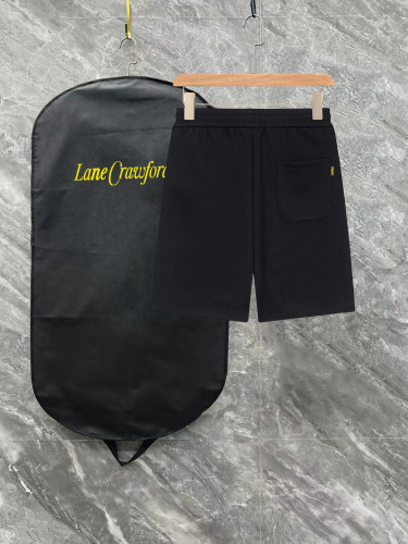 Fendi Classic Embroidered Casual Pants Unisex Versatile Loose Sports Shorts