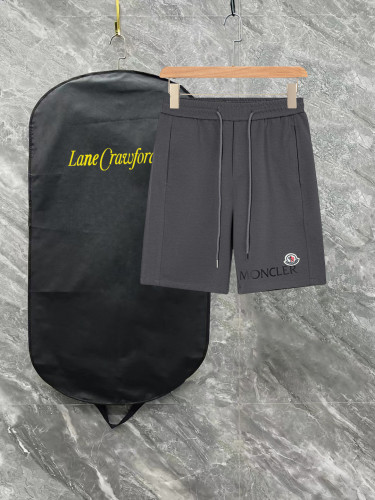 Moncler Classic Logo Printed Casual Pants Couple Versatile Loose Sports Shorts