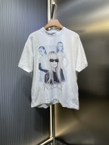 Balenciaga Fashion Printed Short Sleeve Casual Versatile T-shirt
