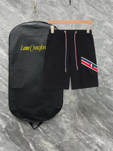 Moncler Classic Ribbon Casual Pants Unisex Versatile Loose Sports Shorts