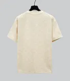 Louis Vuitton New Embroidered Logo Checkered Woolen Loop Cloth Round Neck Short Sleeve T-shirt