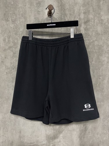 Balenciaga Classic Double Embroidered Casual Shorts