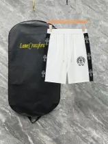 Chrome Hearts Classic Embroidered Casual Pants Unisex Versatile Loose Sports Shorts
