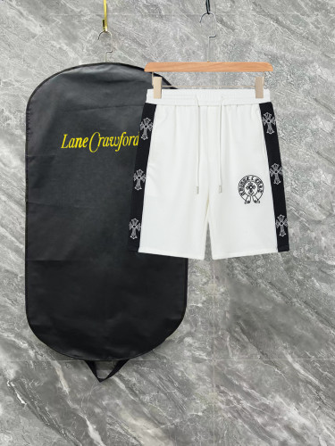 Chrome Hearts Classic Embroidered Casual Pants Unisex Versatile Loose Sports Shorts