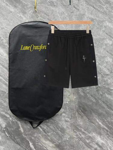 Chrome Hearts Classic Cross Casual Shorts for Couples Lazy Loose Sports Shorts