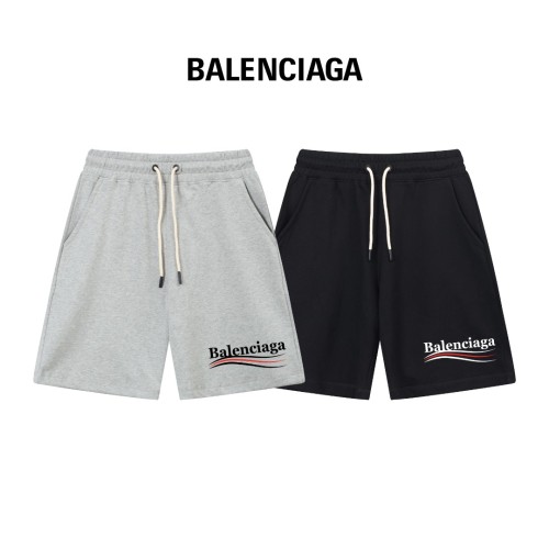 Balenciaga Unisex Spring/Summer New Classic Logo Printed Casual Shorts