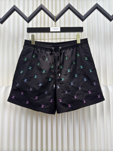Louis Vuitton Fashion Gradient Embroidered Beach Shorts