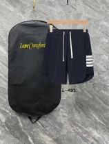 Thom Browne New Couple's Classic Four Bar Casual Versatile Shorts