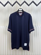 Thom Browne Classic Simple Casual Versatile Short Sleeve T-shirt