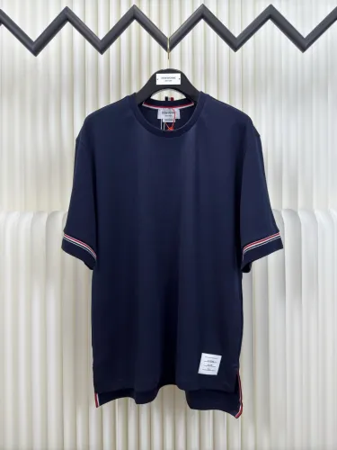 Thom Browne Classic Simple Casual Versatile Short Sleeve T-shirt