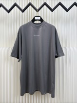 Balenciaga New 3M Reflective Short Sleeve Couple Versatile Casual T-shirt