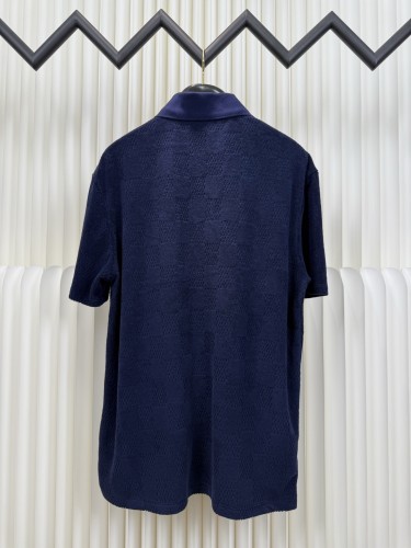 Louis Vuitton Fashion Damier Embroidered Woolen Loop Shirt
