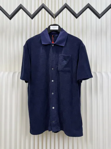 Louis Vuitton Fashion Damier Embroidered Woolen Loop Shirt
