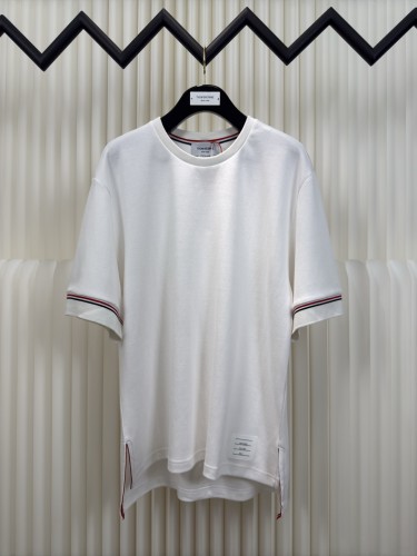 Thom Browne Classic Simple Casual Versatile Short Sleeve T-shirt
